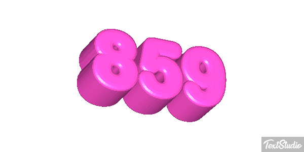859 Texteffekt