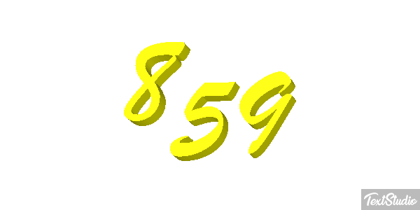 859 Texteffekt