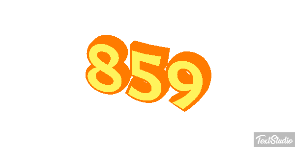 859 Texteffekt