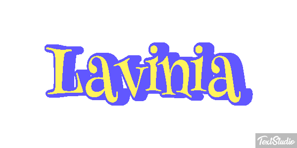 Lavinia Text effect