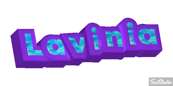Lavinia Text effect