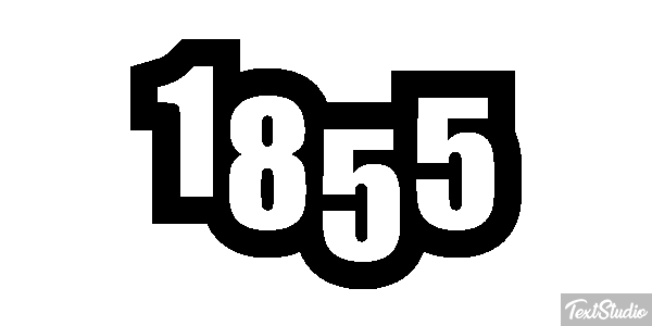 1855 テキスト効果