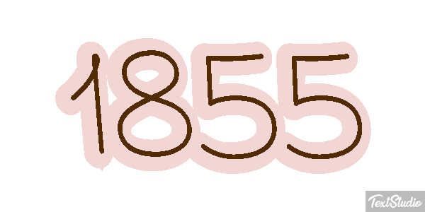 1855 テキスト効果