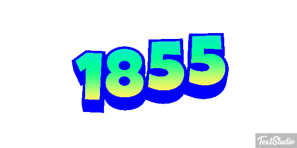 1855 テキスト効果