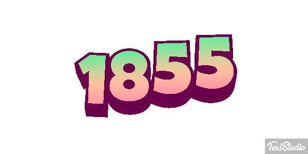 1855 テキスト効果