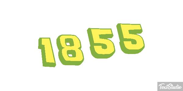 1855 テキスト効果