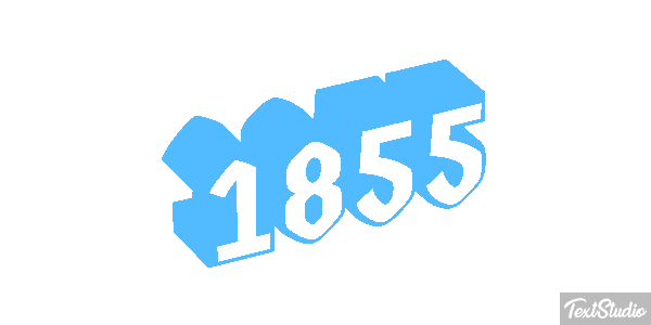 1855 テキスト効果