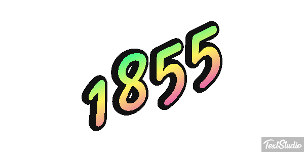 1855 テキスト効果
