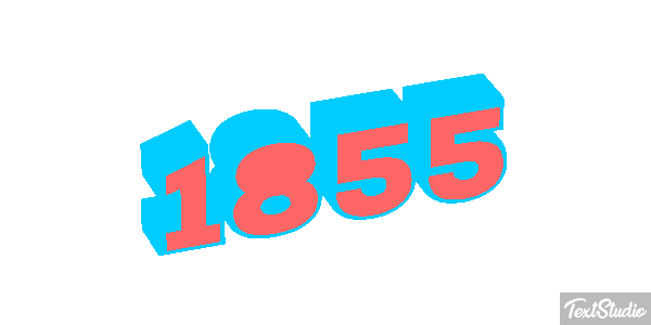 1855 テキスト効果