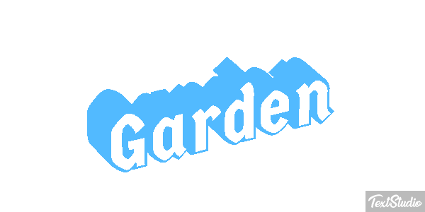 Garden Text effect