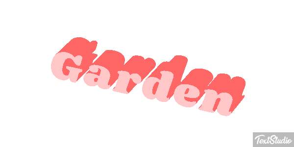 Garden Text effect