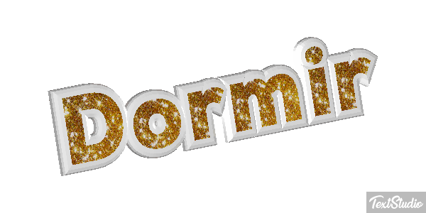 Dormir Effetto testo