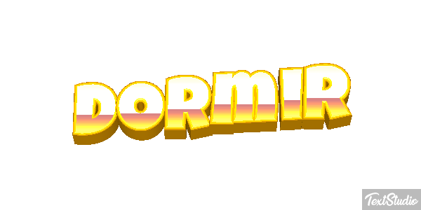 Dormir Effetto testo