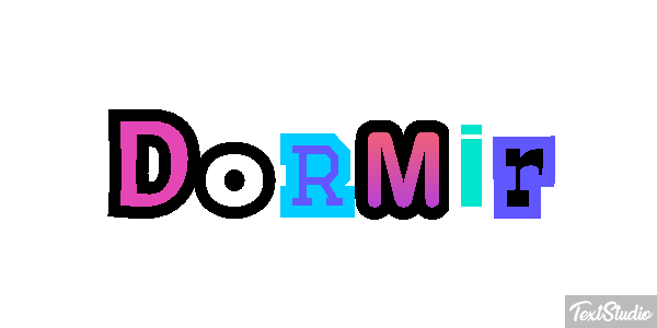 Dormir Effetto testo