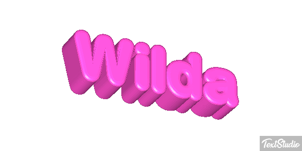 Wilda Text effect