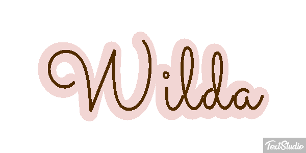 Wilda Text effect