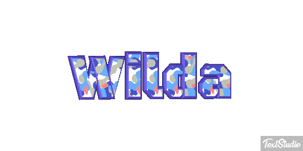 Wilda Text effect