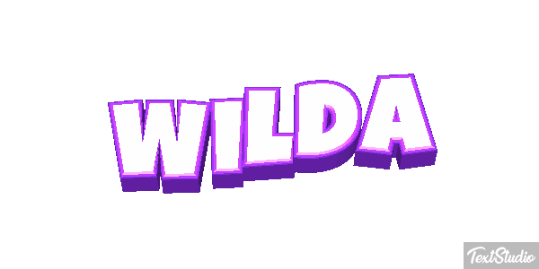 Wilda Text effect