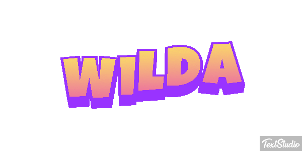 Wilda Text effect