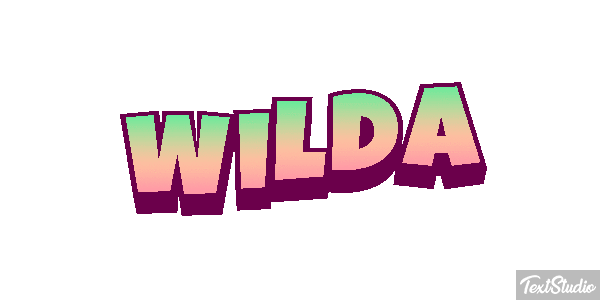 Wilda Text effect