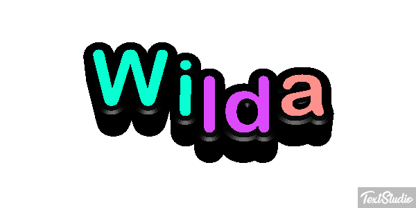 Wilda Text effect