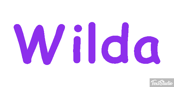 Wilda Text effect