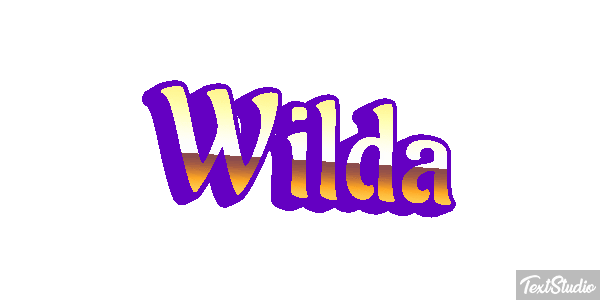 Wilda Text effect