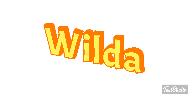 Wilda Text effect