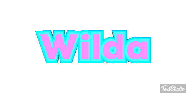 Wilda Text effect