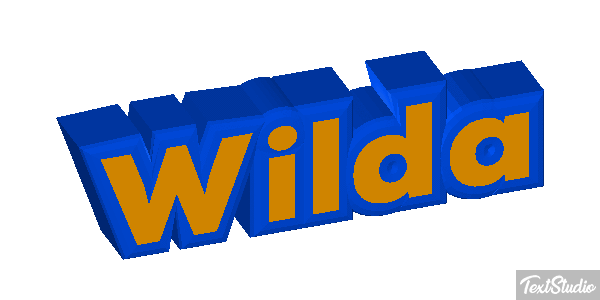 Wilda Text effect