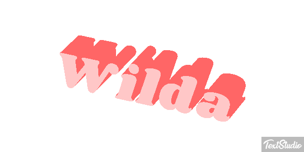 Wilda Text effect