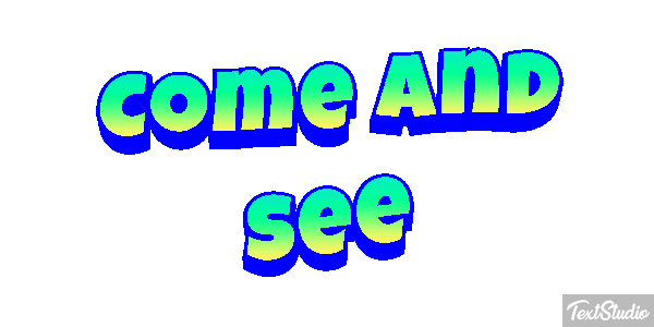 Come and See Tekst effect