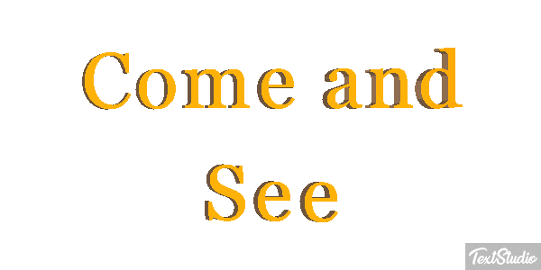 Come and See Tekst effect