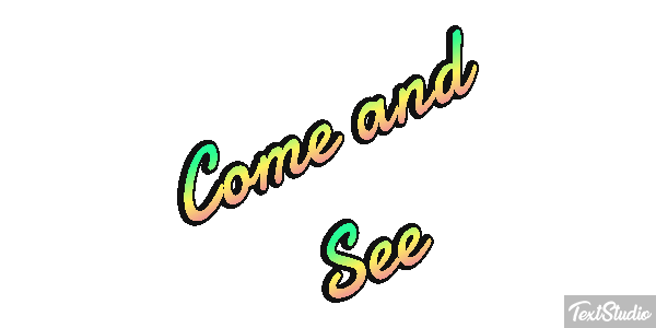 Come and See Tekst effect