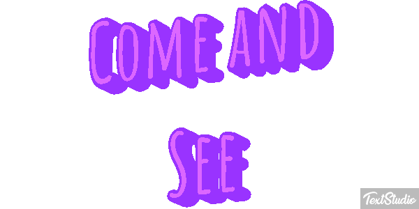 Come and See Tekst effect