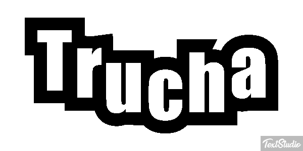 Trucha Efecto de texto