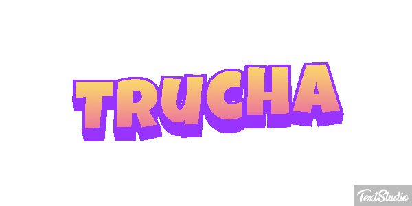 Trucha Efecto de texto