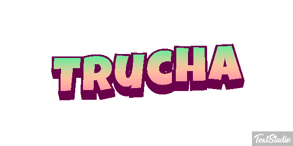 Trucha Efecto de texto