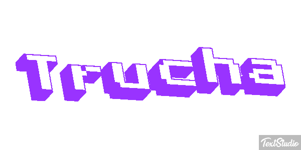 Trucha Efecto de texto