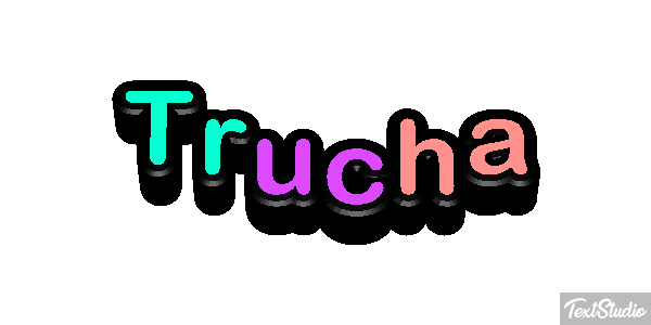 Trucha Efecto de texto