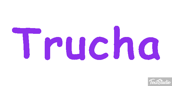 Trucha Efecto de texto