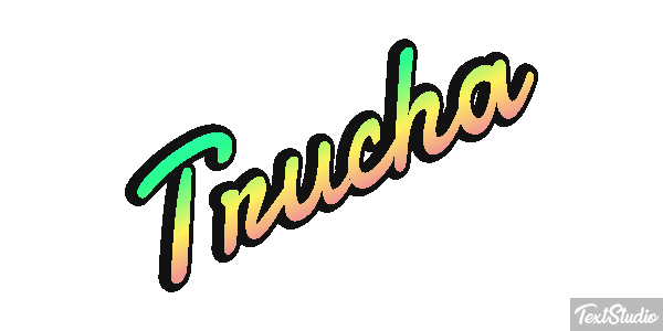 Trucha Efecto de texto
