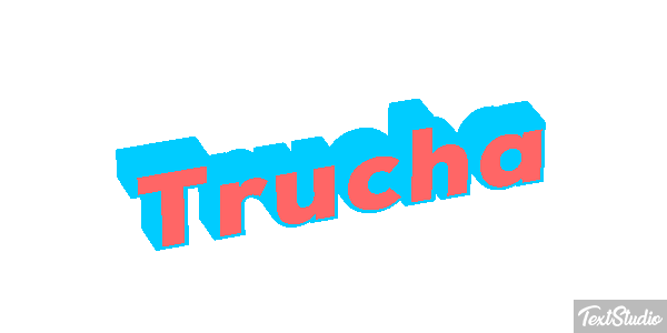 Trucha Efecto de texto