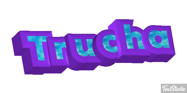 Trucha Efecto de texto