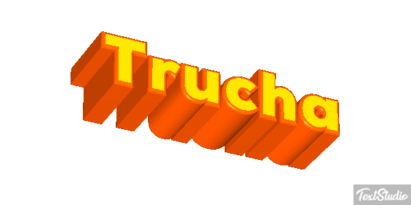Trucha Efecto de texto