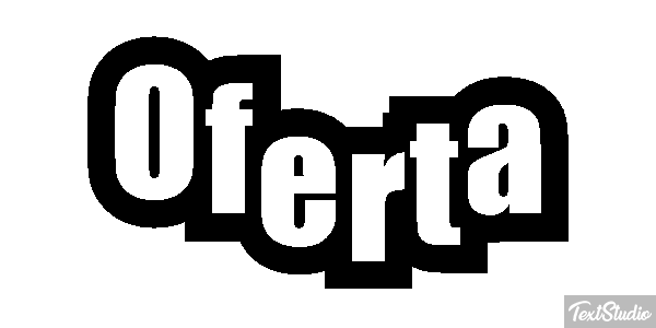 Oferta Efeito do texto