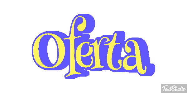 Oferta Efeito do texto