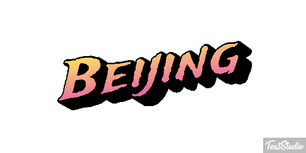 Beijing Efekt tekstowy