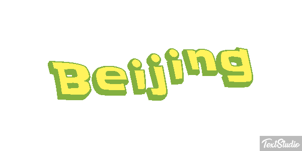 Beijing Efekt tekstowy