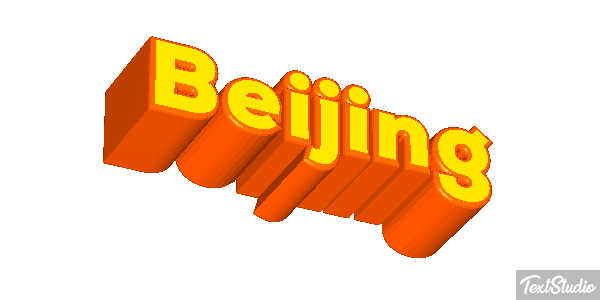 Beijing Efekt tekstowy